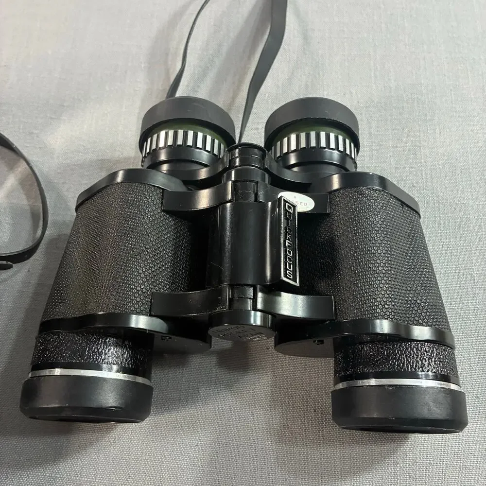 Vintage Focal Siam Cat Optics 8x35 Binoculars Extra Power Japan Kmart w Case